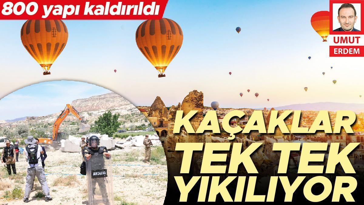 Kapadokya’ya dokunan yanıyor