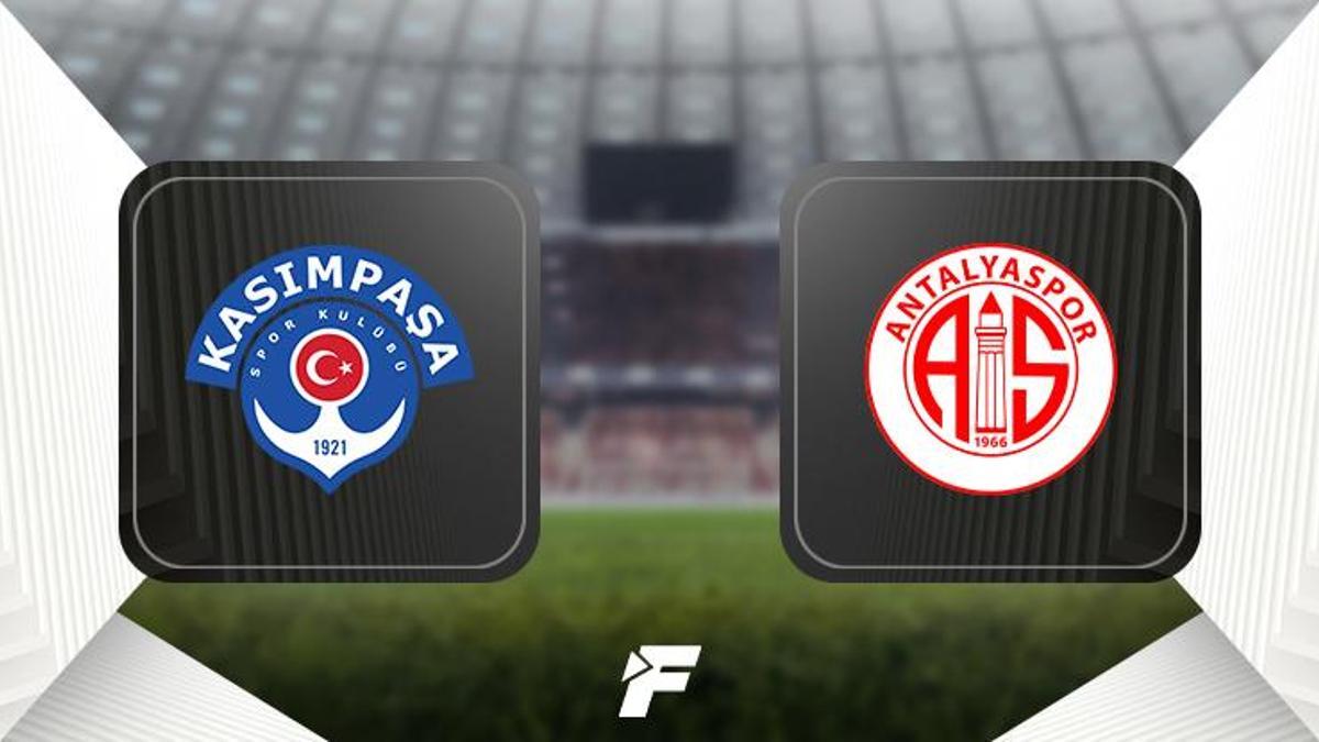 Kasımpaşa-Antalyaspor maçı ne zaman, saat kaçta, hangi kanalda canlı yayınlanacak? İki takımın 11'leri