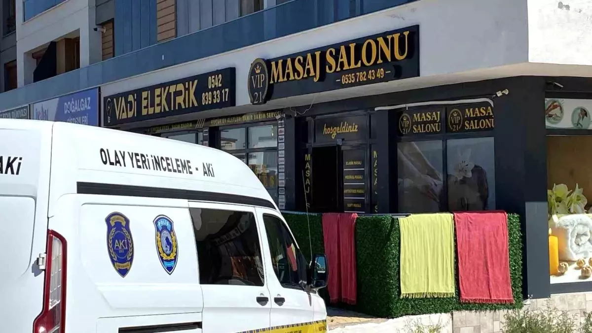 Konya'da bir masaj salonunda kadın cesedi bulundu