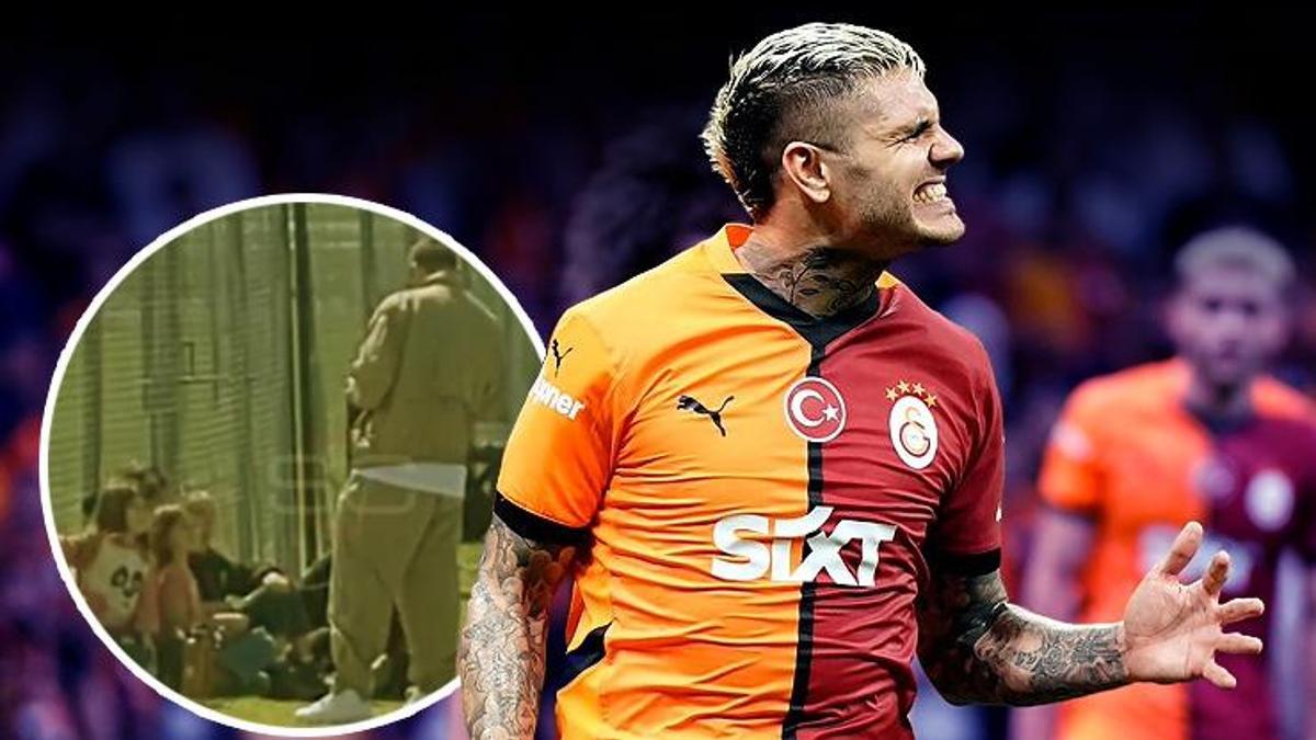 Mauro Icardi, Wanda Nara ile buluştu: River Plate tesislerinde maç izlediler