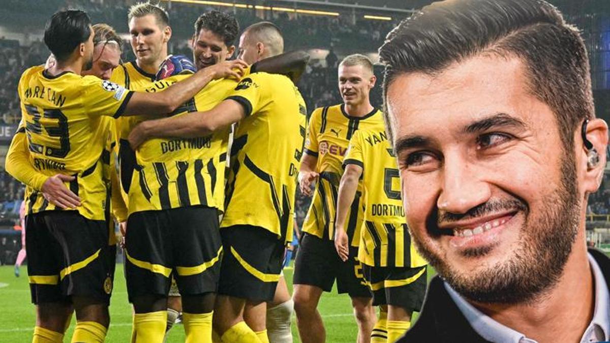 Nuri Şahin'den Şampiyonlar Ligi'ne görkemli başlangıç! Club Brugge-Borussia Dortmund maç sonucu: 0-3