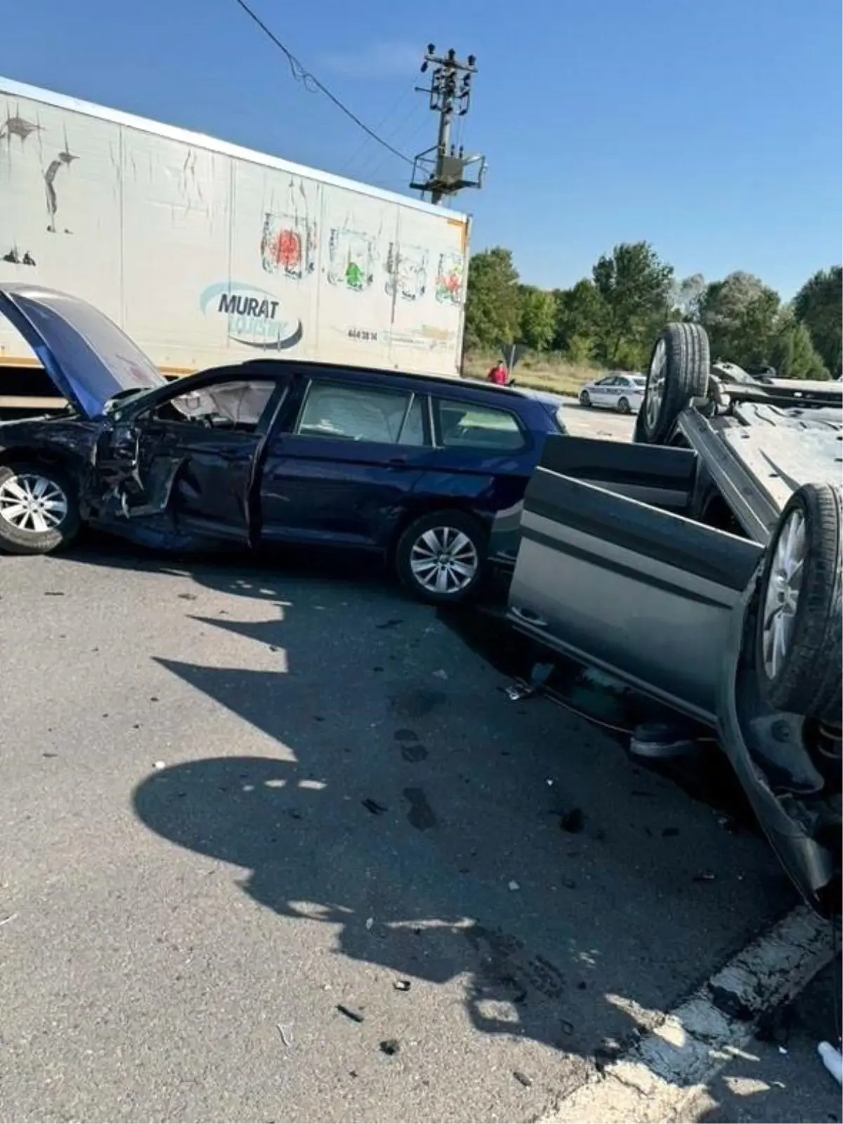 Sakarya'da trafik kazası: 8 kişi yaralandı