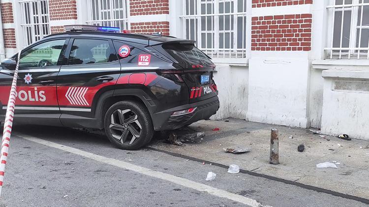 Şişli'de polis aracı iki kadına çarptı