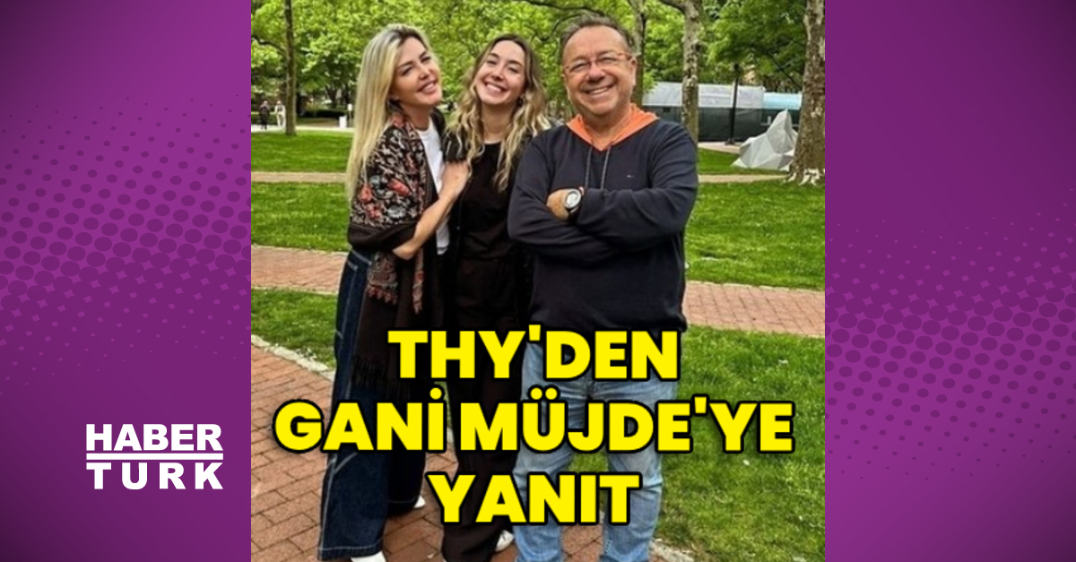 THY'den Gani Müjde'ye yanıt - Magazin haberleri