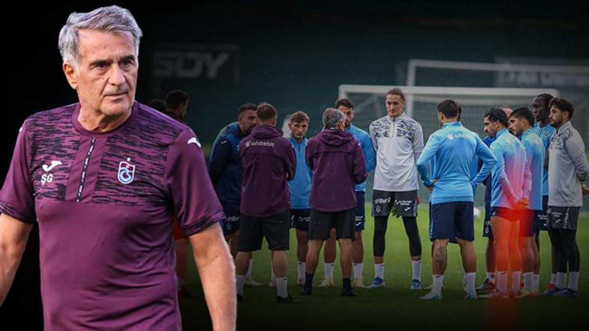 Trabzonspor'da Şenol Güneş'ten takıma sert uyarı: Böyle devam edemeyiz