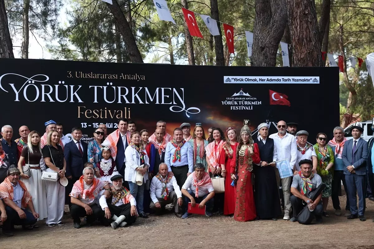 Uluslararası Yörük Türkmen Festivali Antalya'da Başlıyor