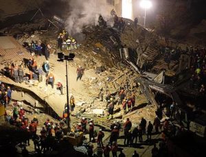 Kabine üyelerinden, Konya'da çöken binaya ilişkin geçmiş olsun mesajı