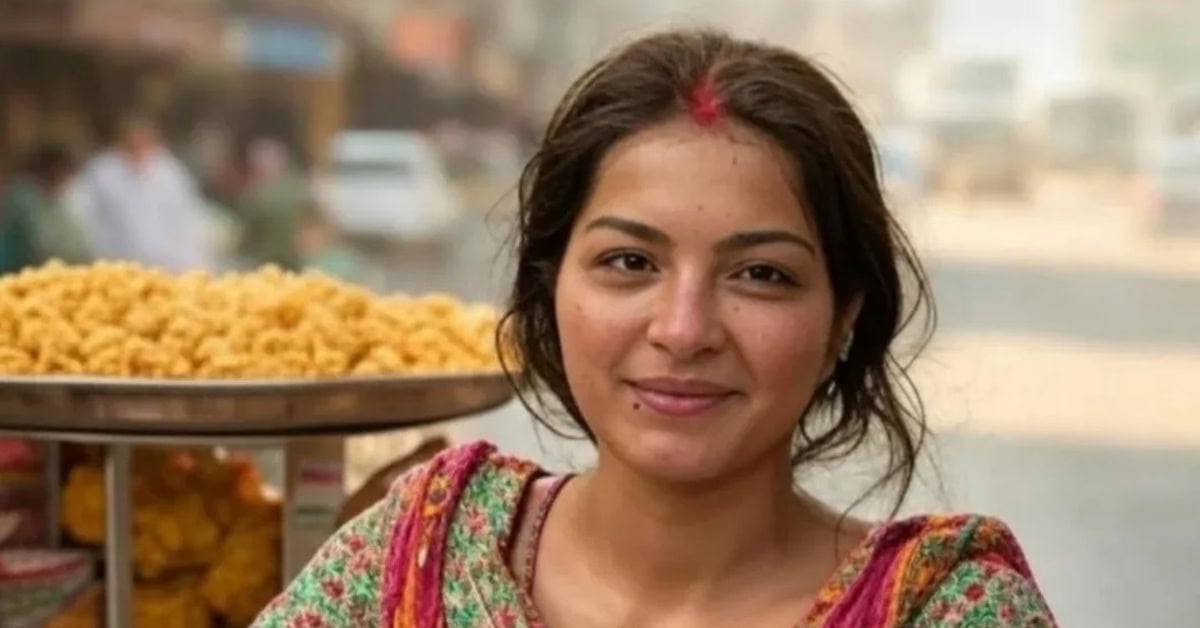 Ünlüler Hindistan'da sokak satıcısı