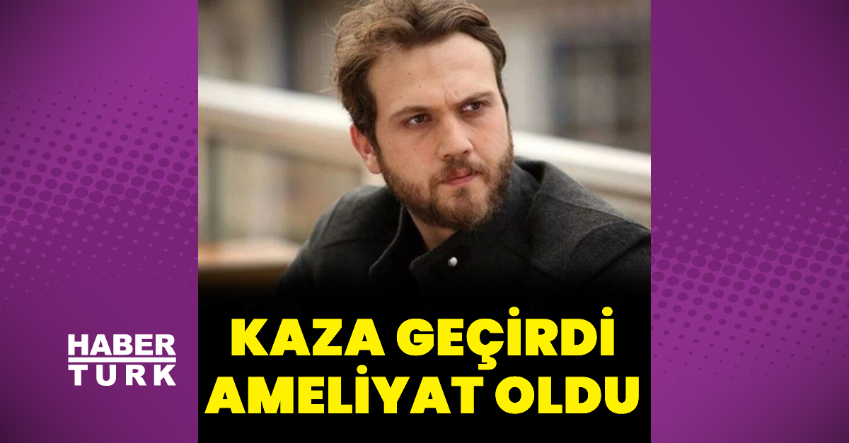 Aras Bulut İynemli kaza geçirdi