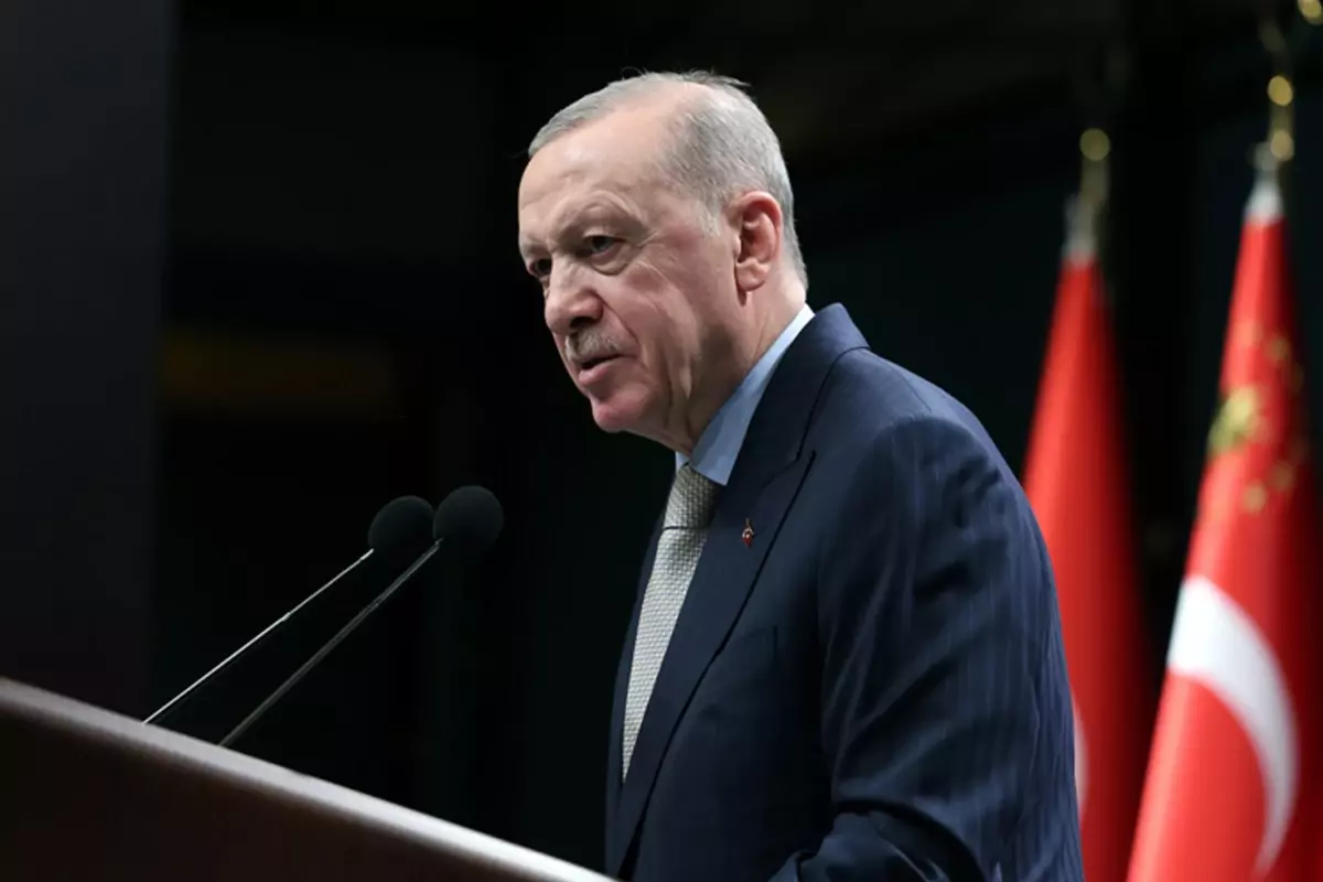 Cumhurbaşkanı Erdoğan Kabine toplantısı sonrası açıklamalarda bulunuyor