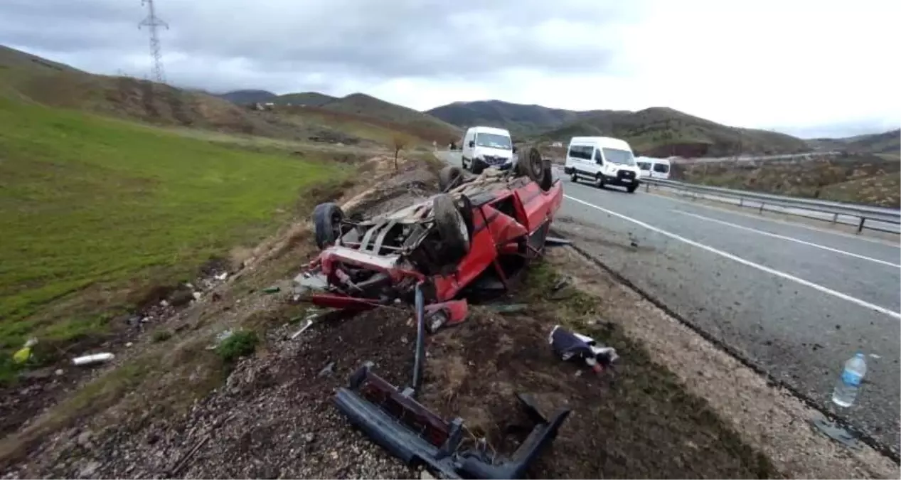 Elazığ'da Trafik Kazası: 3 Yaralı