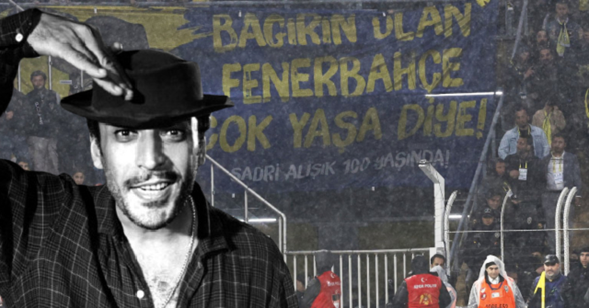 Fenerbahçe tribünlerinde Sadri Alışık'a vefa