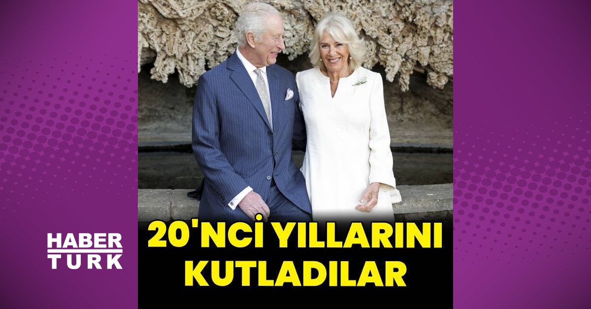 Kral Charles ve Kraliçe Camilla 20'nci evlilik yıl dönümünü kutladı