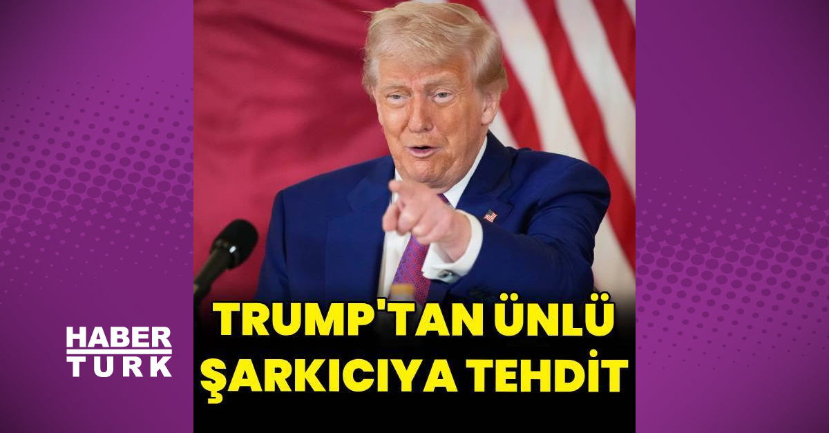 Bruce Springsteen eleştirdi, Donald Trump tehdit etti