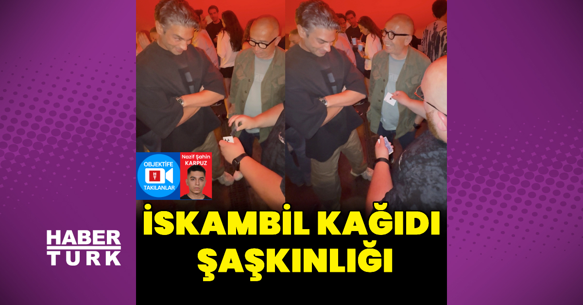 Şükrü Özyıldız'ın iskambil kağıdı şaşkınlığı