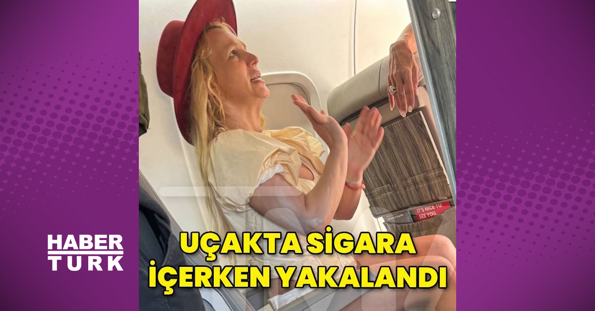Uçakta sigara içerken yakalanan Britney Spears özür diledi