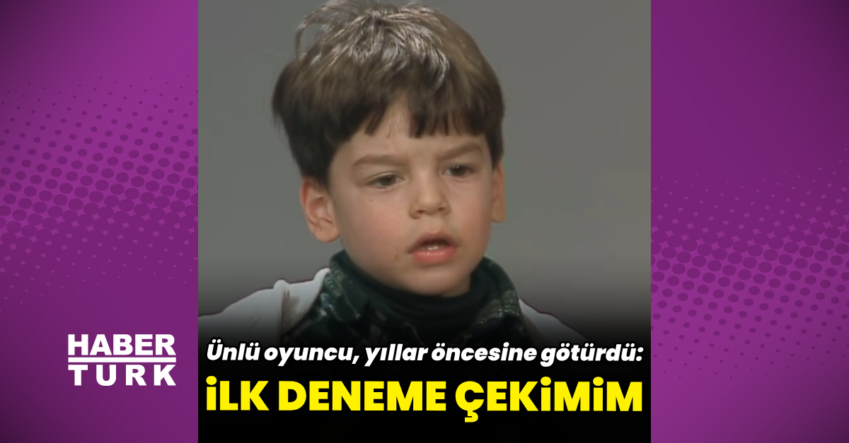 Akın Akınözü, ilk deneme çekimini paylaştı