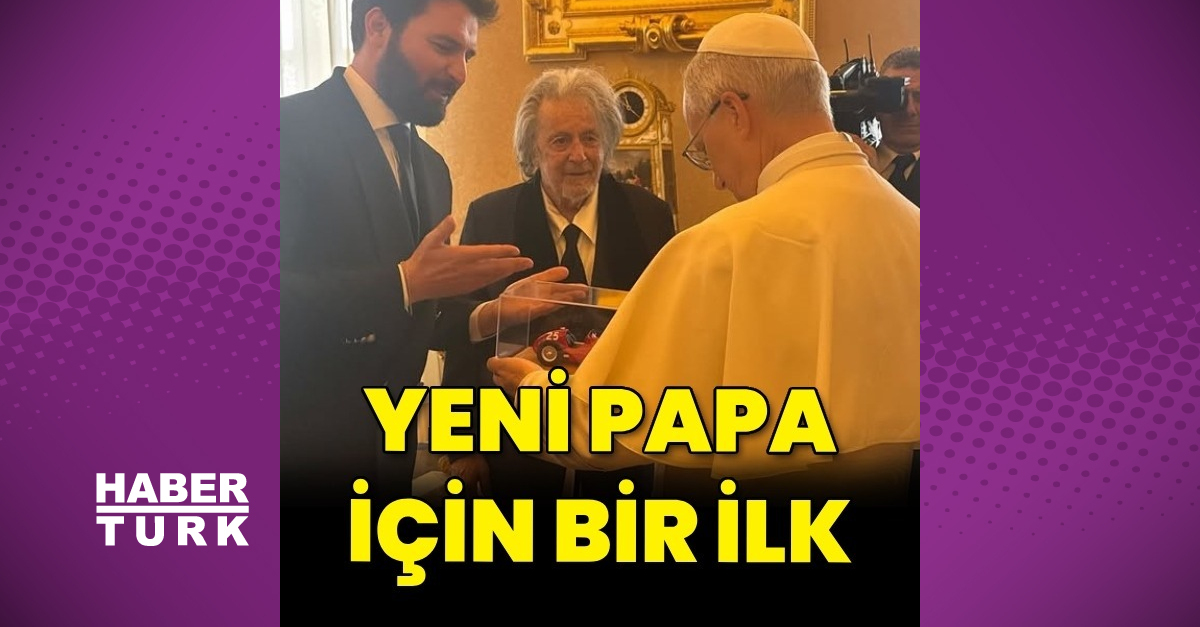 Al Pacino, Papa 14. Leo ile tanıştı