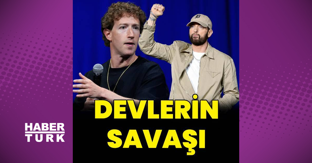 Eminem'den sosyal medya imparatoru Mark Zuckerberg'e telif davası
