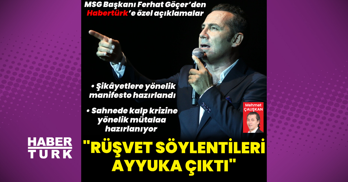 Ferhat Göçer: Rüşvet söylentileri ayyuka çıktı