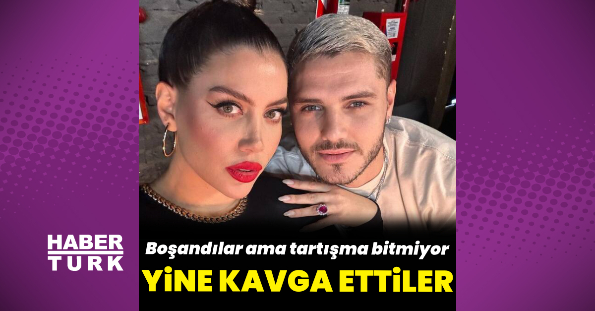 Mauro Icardi ile Wanda Nara, yine kavga etti