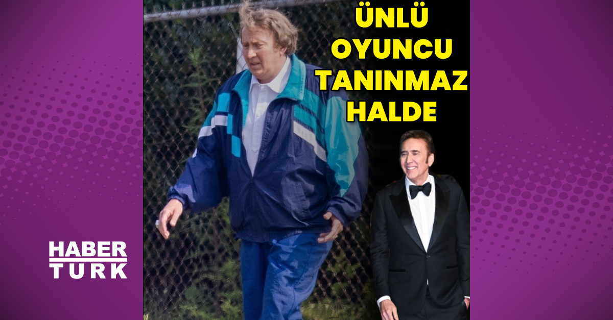 Nicolas Cage, yeni filminde tanınmaz halde