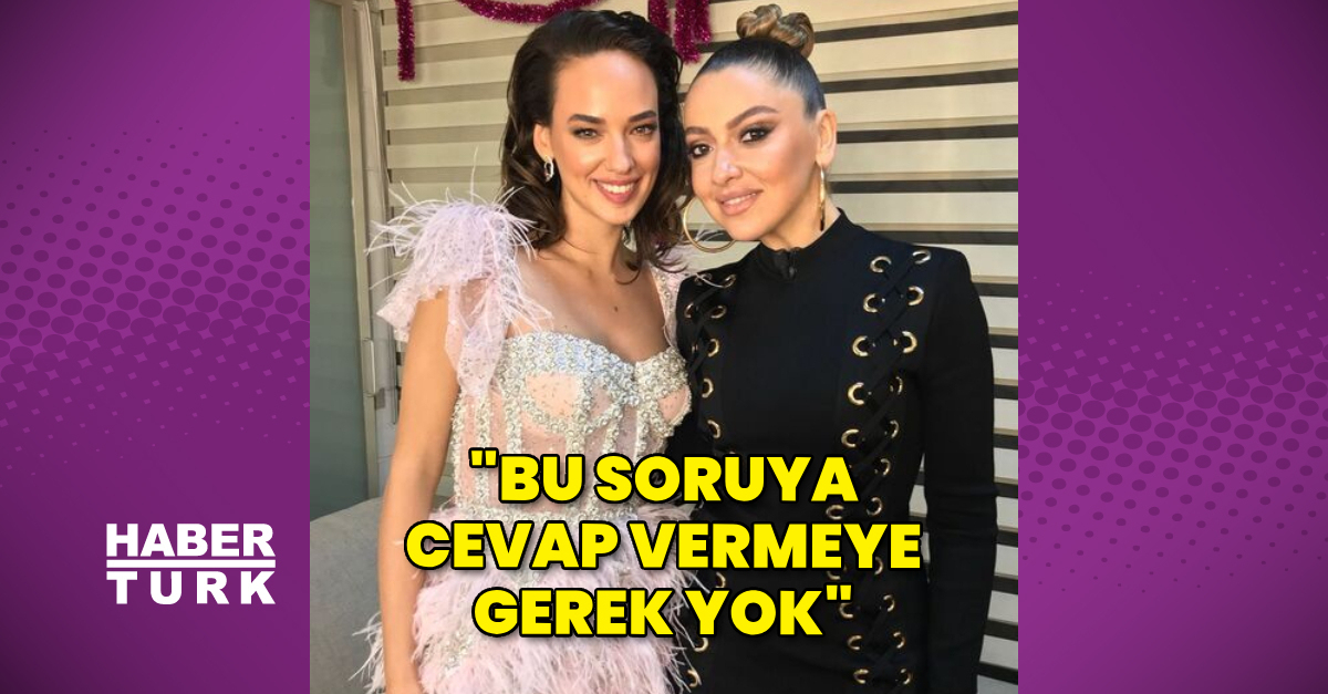 Seda Bakan'a, Hadise sorusu