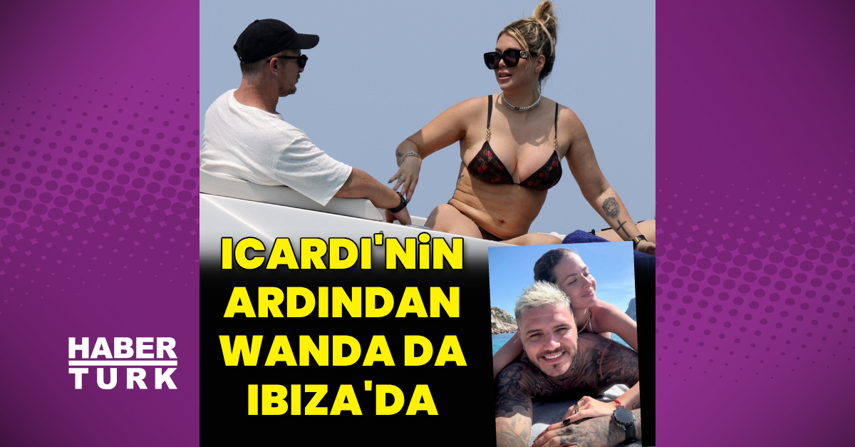 Wanda Nara'nın tekne tatili